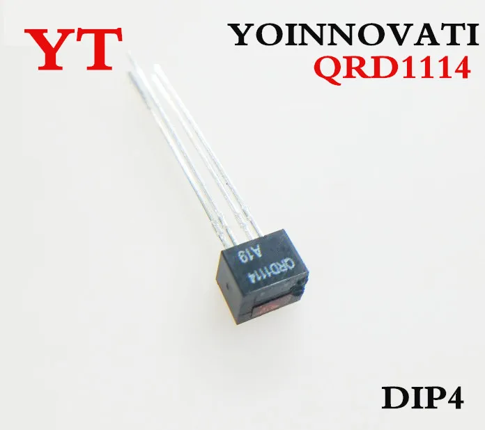 5PCS DIP-4 QRD1114 SENSR OPTO TRANS 1.27MM REFL PCB Mount - Foto 8