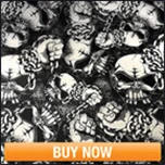 Черная и белая вода волна стиль переводная вода печать пленка для иммерсионной печати 0,5 м ПВА пленка HFJ0235