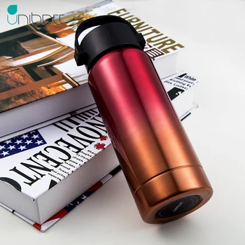 

Unibott Double Wall Stainless Steel Vacuum Flasks Thermos Cup Coffee Tea Milk Travel Mug Thermo Bottle Portable Mention Strap