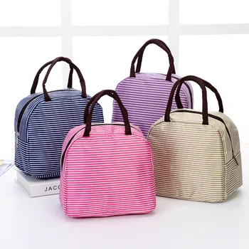 

Hot Sale New Portable Insulated Thermal Cooler Lunch Box Picnic Food bag for Kids Women Girls Ladies Man Children