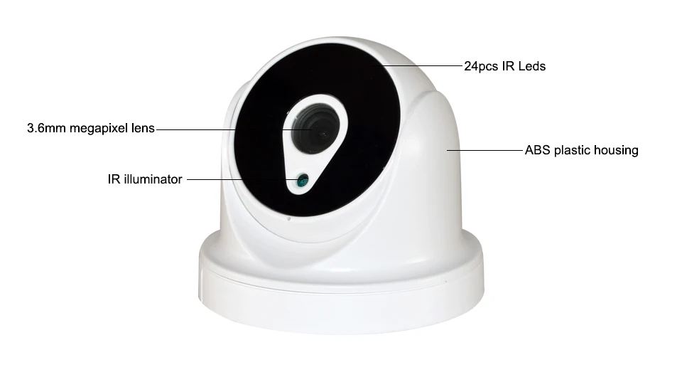 Yanitek HD 720P 1.0MP IP камера POE ИК Ночное Видение 1080P 2MP видеонаблюдения Onvif XMEye P2P облачная