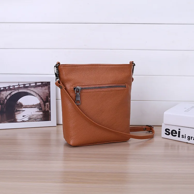 Women genuine leather crossbody bag 16