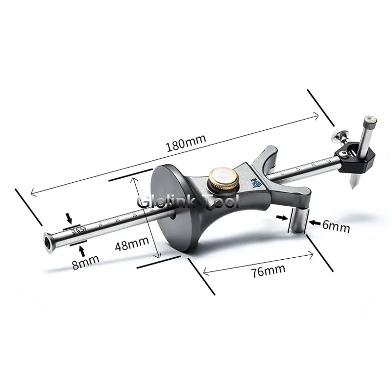Деревообрабатывающие линейные дуги двойного назначения scribe параллельные чертежные линии Деревообрабатывающие инструменты многофункциональные измерительные инструменты