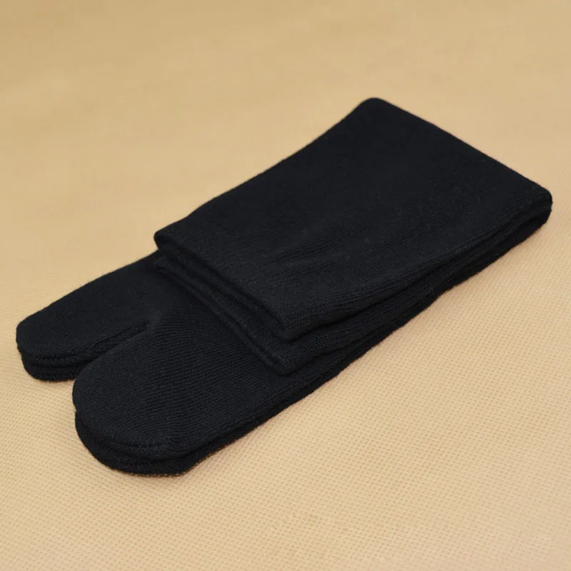 3 Pairs New Unisex Cotton Ninja Socks Japanese Style Kimono Flip Flop Slipper Sandal Split 2 Toe Tabi Foot Finger for Men Women (7)