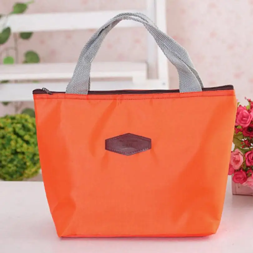 MOLAVE сумка для обеда Водонепроницаемая Портативная сумка для пикника Изолированная коробка для хранения еды сумка для обеда Прямая поставка AP30 - Цвет: Оранжевый