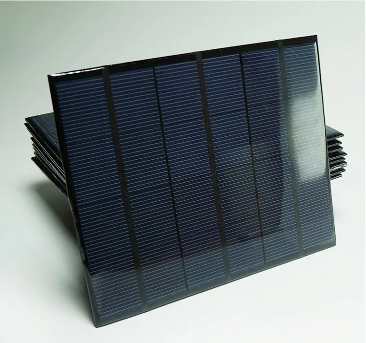 Quality3.5W 6 V 600 mAh солнечная панель поликристаллического кремния эпоксидная Мини Солнечная аккумуляторная батарея для DIY