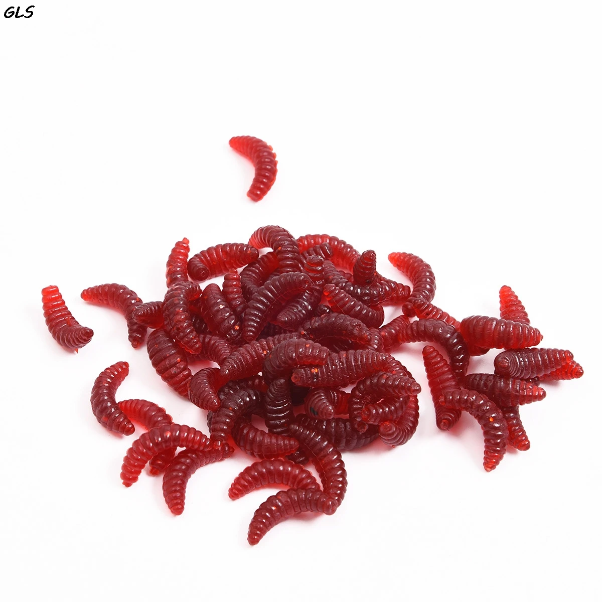 

60PCS/Lot 2 specifications fishing lure Soft Lure smell Worms Lures