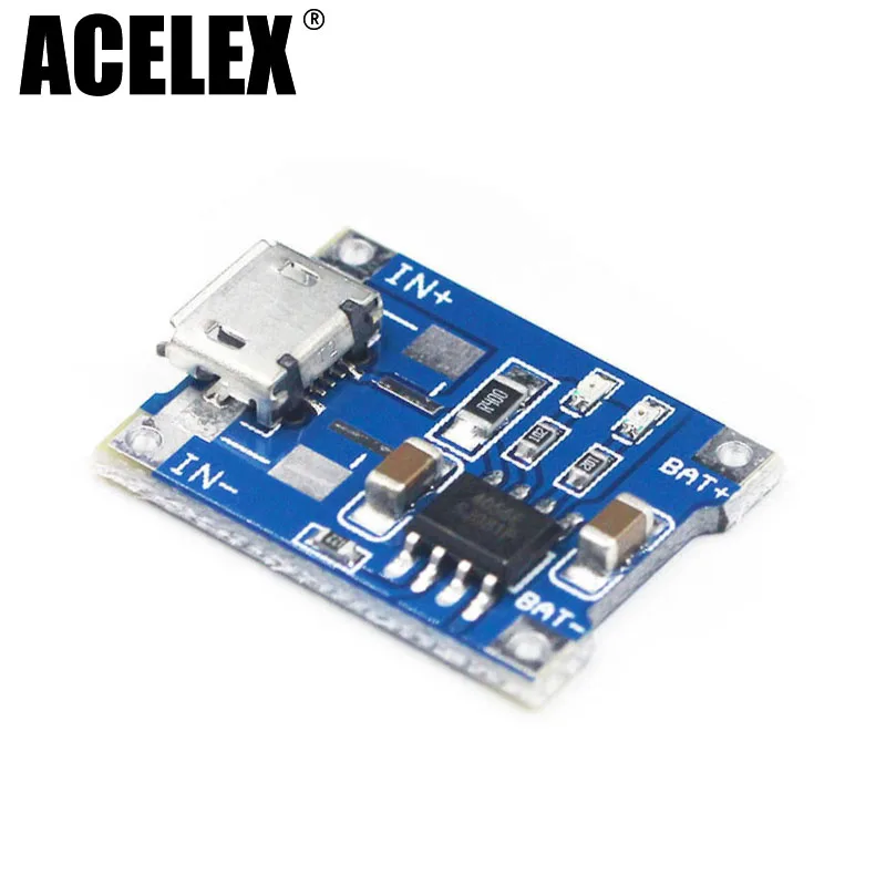 

10pcs/lot TP4056 1A Lipo Battery Charging Board Charger Module lithium battery DIY MICRO Port Mike USB New Arrival
