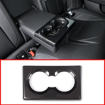 

Carbon Fiber Style ABS Rear Teacup Decorative Cover Trim For Alfa Romeo Giulia 2017-2018 Car Accessories