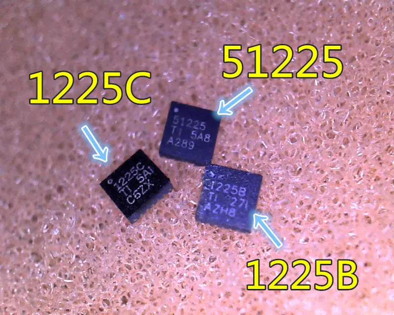 TPS51225B 1225C 1225B TPS51225 51225C 51225 TPS51225CRUKR QFN-20 Новый | Электронные компоненты и