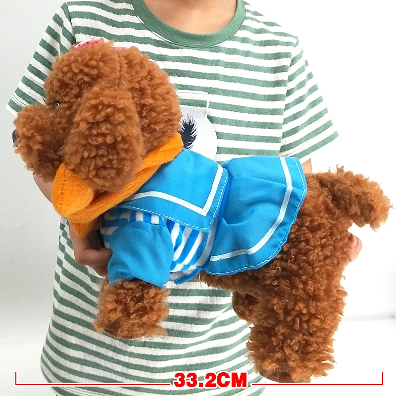 Brinquedos para Crianças Cão de Peluche Cão de Estimação Cantando Andando Musical Husky Eletrônico Trela Cão Chamado Dança Elétrica Música Pelúcia 22 High Quality Brinquedos e hobbies