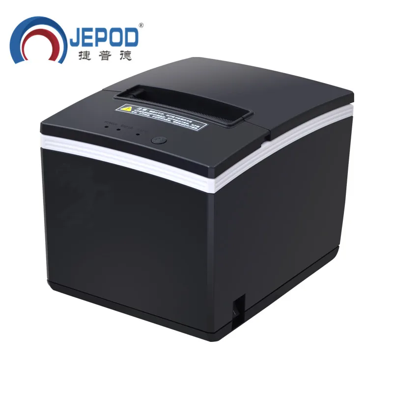 JEPOD XP-N260H 260mm/s high speed thermal receipt printer USB Ethernet Serial prot auto cutter 80mm bill printer for tea shop JEPOD XP-N260H 260mm/s high speed thermal receipt printer USB Ethernet Serial prot auto cutter 80mm bill printer for tea shop