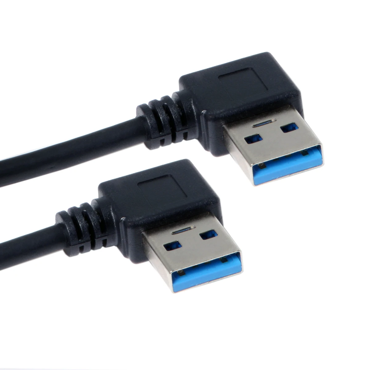 CY USB 3,0 type-A 90 градусов под прямым углом Кабель для передачи данных для компьютера с жестким диском