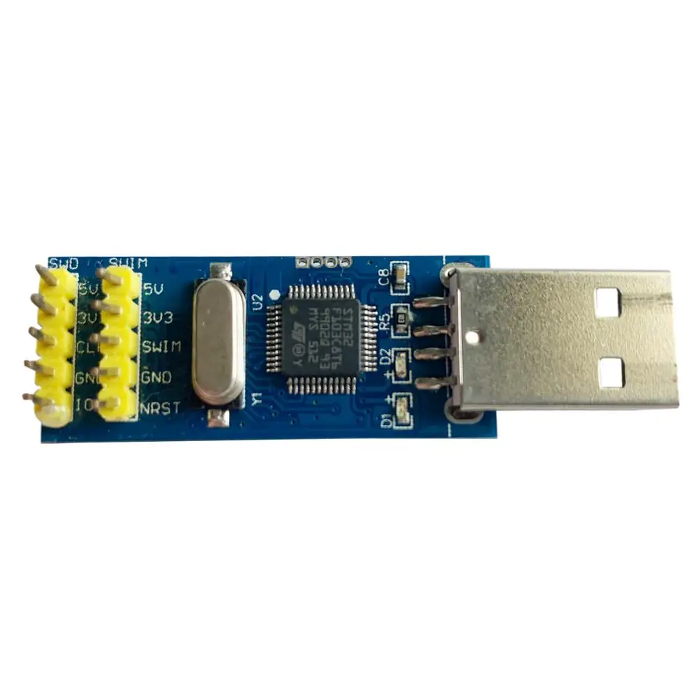 Мини ST LINK/V2 STM8 STM32 MCU эмулятор USB загрузчик инструмент для KC868 умный контроллер