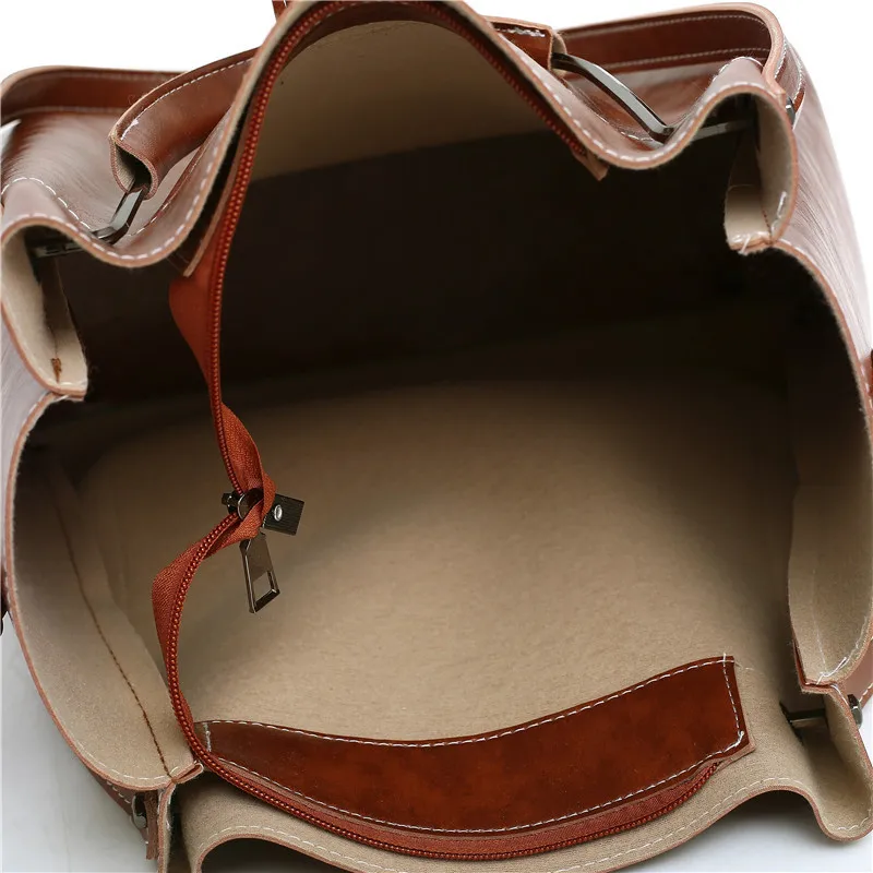 Goedkoop 3 stks set Composiet tas 2019 beroemde merk designer luxe vrouwen handtassen Hoge kwaliteit lakleer vintage dames schoudertassen