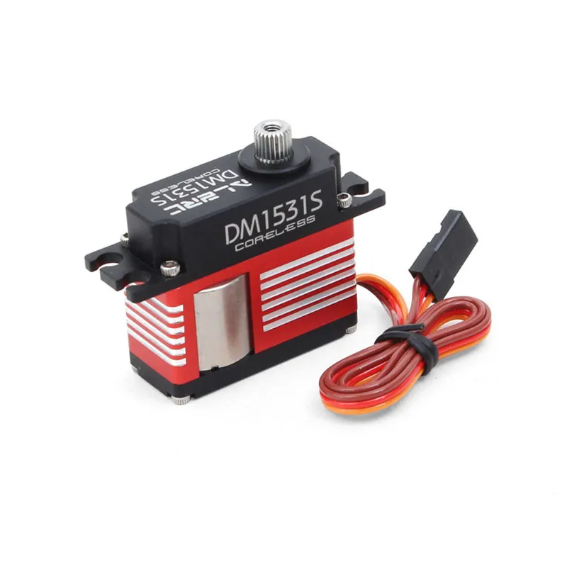 ALZRC DM1531S Coreless Servo CCPM Средний цифровой Металл все CNC алюминий w/металлическая Шестерня для RC вертолет автомобили игрушки запчасти