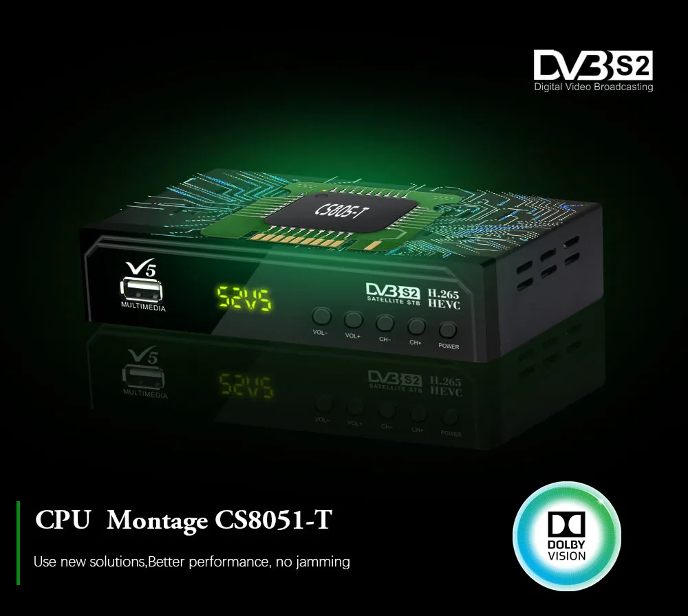 DVB-S2 V5 Full HD 1080P спутниковый ТВ приемник+ USB wifi антенна поддержка Youtube Cccam IP tv AC3 H.265 MPEG4 ЦИФРОВОЙ ТВ тюнер