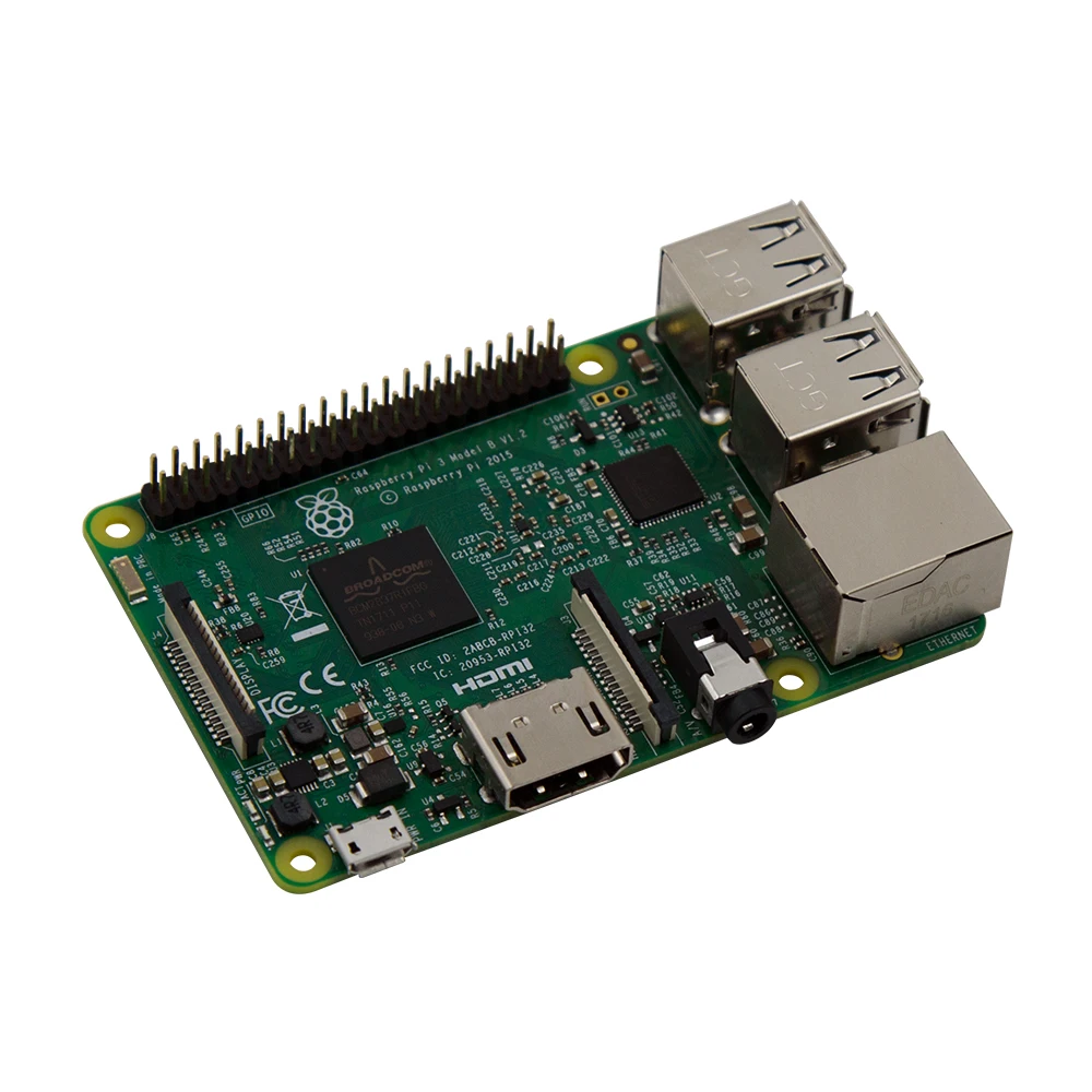 Raspberry pi 3 Model B+ 1 акриловый чехол+ 2.5A блок питания+ USB кабель+ вентилятор+ GPIO адаптер для Raspberry pi комплект