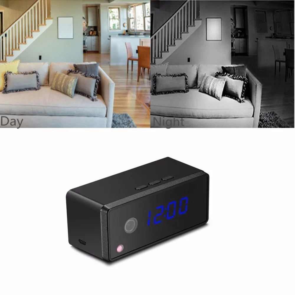 Table clock camera wifi mini camera 3