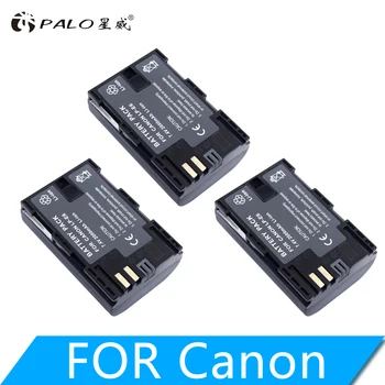 

3PCS LP-E6 2000mAh 7.4V digital replacement Camera Batteries for Canon EOS 5D Mark II 2 III 3 6d 7d 60d 60d 70d 80d DSLR EOS 5Ds