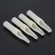 Для выведения токсинов, 40 шт Наконечник иглы для татуажа одноразовая шапочка насадки Пластик трубки белые Стерилизованные с круглым горлышком, составленных из предметов разных размеров 5F 7F 9F 11F