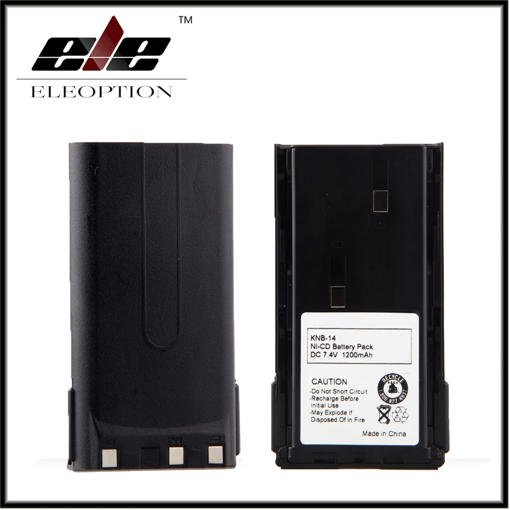 

2x Eleoption 7.4V NI-CD Battery for KENWOOD KNB-14, KNB-14A, KNB-15, KNB-15A, KNB-15H, TK373, TK378, TK378G