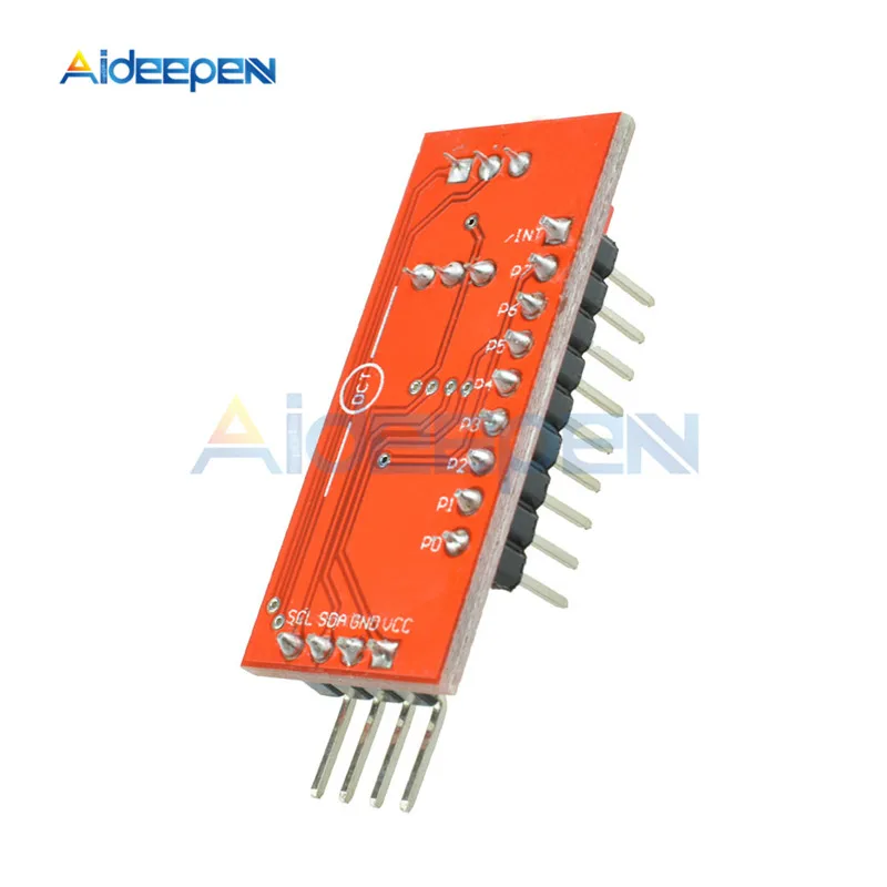 PCF8574 PCF8574T I/O Расширенный модуль Поддержка IIC/igc интерфейс Высокий Низкий уровень Плата расширения для Arduino DIY