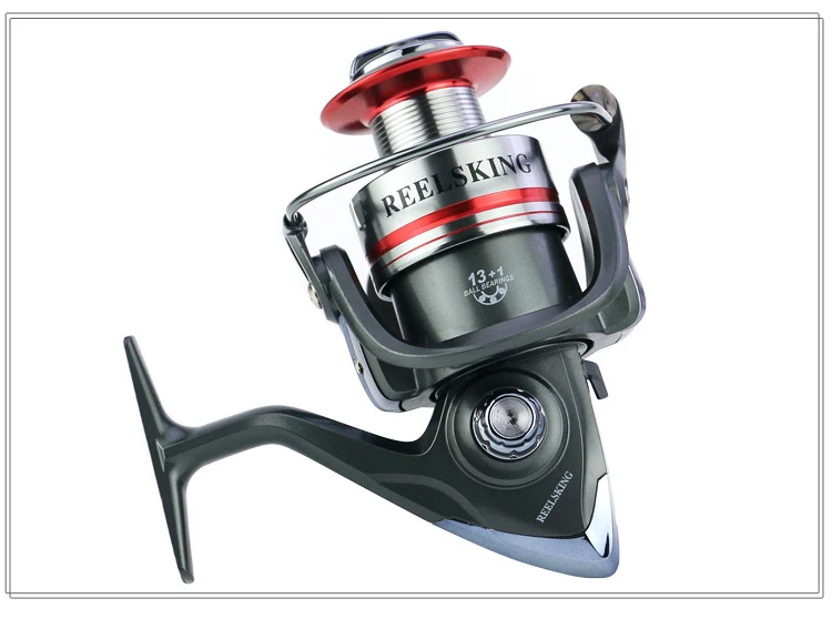 Roda de Fiar de Metal Carretel de Pesca Isca de Pesca Carretilha de Pesca Bobinas de Pesca 13 + 1bb 1000-7000 tipo de Série Wheels Spinning Reel 1 Roqueiro Cnc Carretel Pesca Molinete Rocha Alimentador sr Hot 5.1: 9 Cheap Carretilhas de pesca