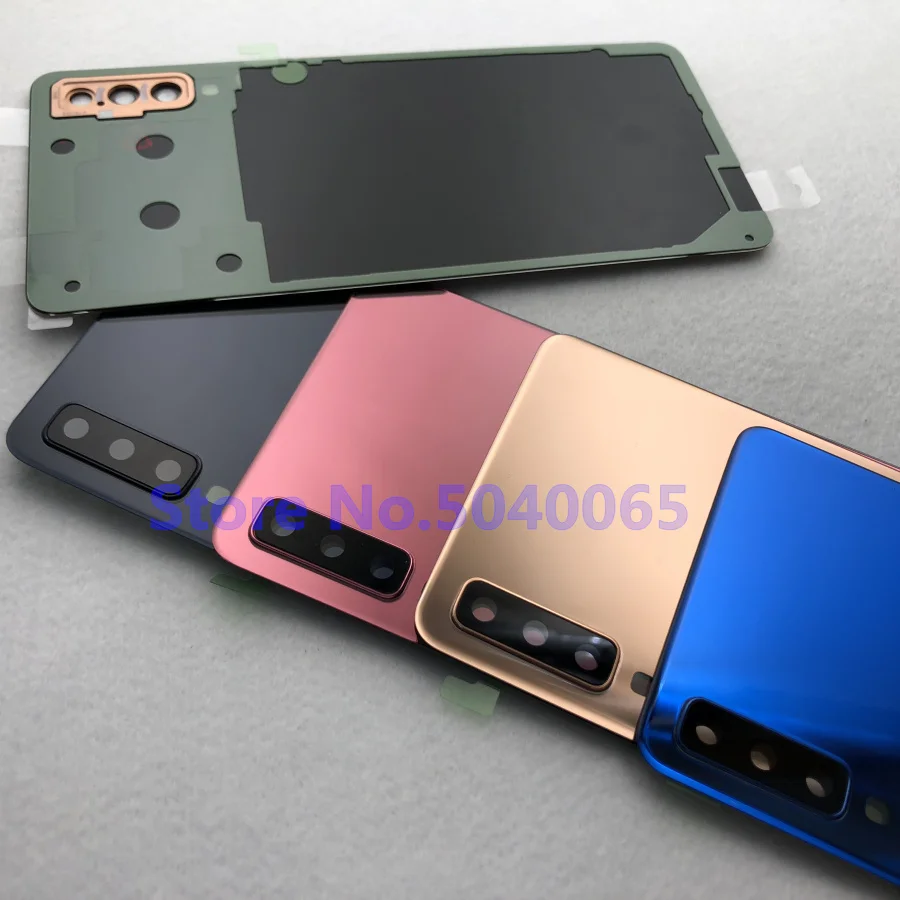 Оригинальный чехол для Samsung A7 2018 SM A750F с полным корпусом передняя средняя рамка
