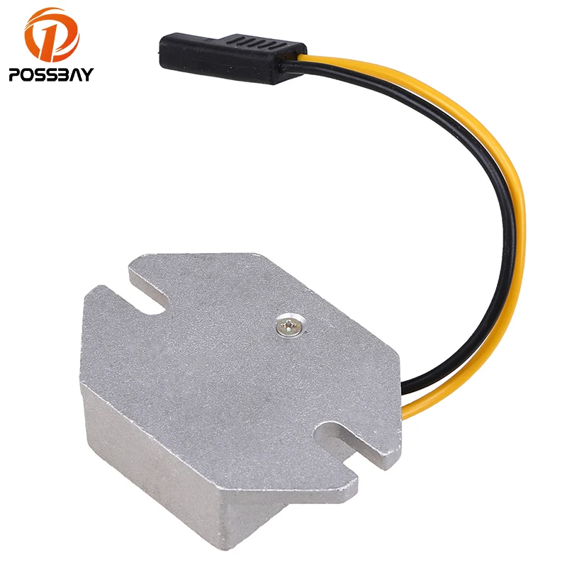 

POSSBAY Motorcycle Voltage Rectifier Regulator Fit for Polaris Snowmobile Motocross Motorbike Voltage Rectifier Regulator