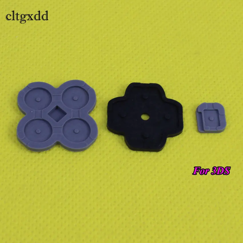 cltxdd Conductive Rubber Button D-Pad Pads Repair For WII Pro WIIU Pad for Nintendo GC DSL SNES NES For 3DS 3DSXL LL