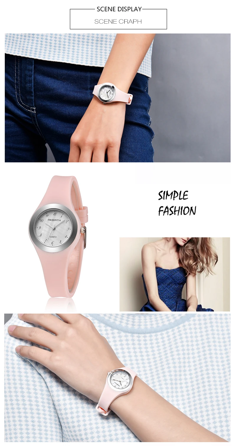 Модные спортивные силиконовые часы для женщин, прекрасные синие Черные розовые кварцевые наручные часы с браслетом, водонепроницаемые Брендовые Часы для женщин