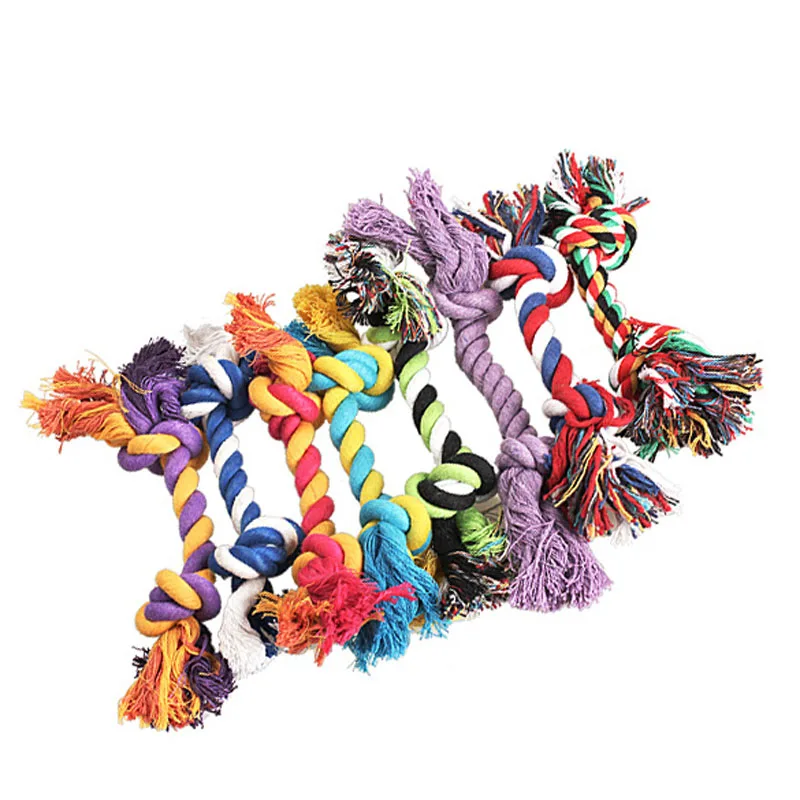 

Economical Chewing Knot Cotton Rope Bone Chew Tug Toy for Pet Doggy ds99
