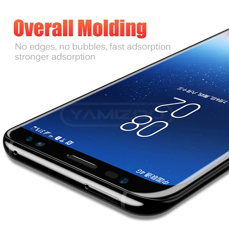 YAMIZOO для Samsung Galaxy s8 s9 Plus закаленное стекло 3D полная защита экрана Защитное Note 8 9