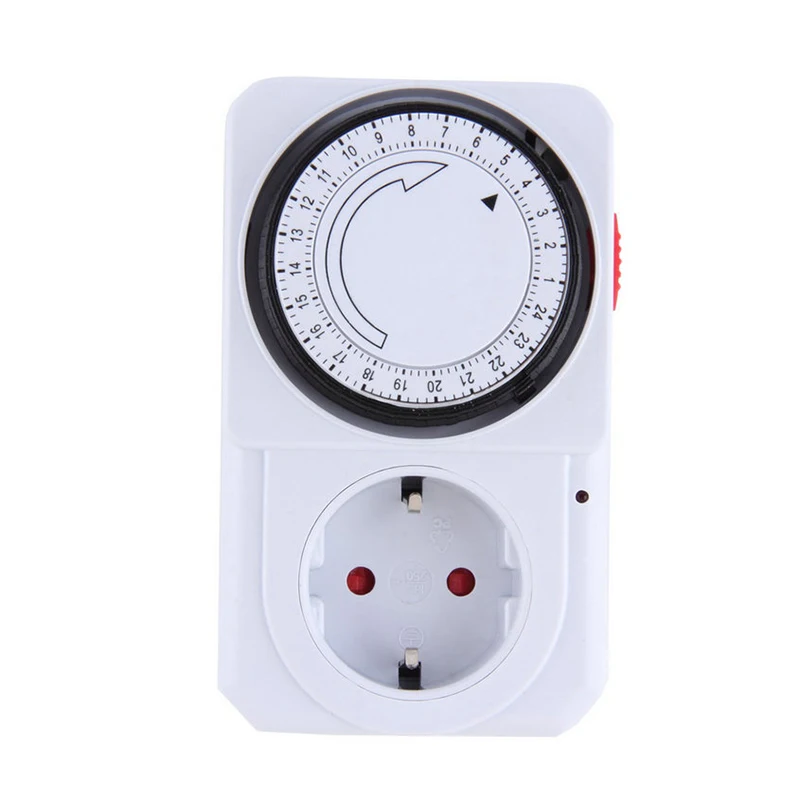 

Free Shipping 24 Hour Mechanical Electrical Plug Program Timer Power Switch