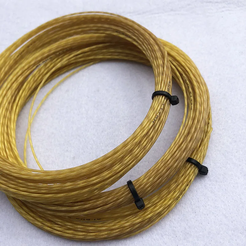 

1 pc ALPHA Titan Elastic Nylon multifilament tennis strings 1.30mm tennis racket string 12M/PC