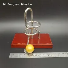 Необычное кольцо головоломка Металл IQ игры для детей игрушка приспособление для трюков Забавный подарок ребенка