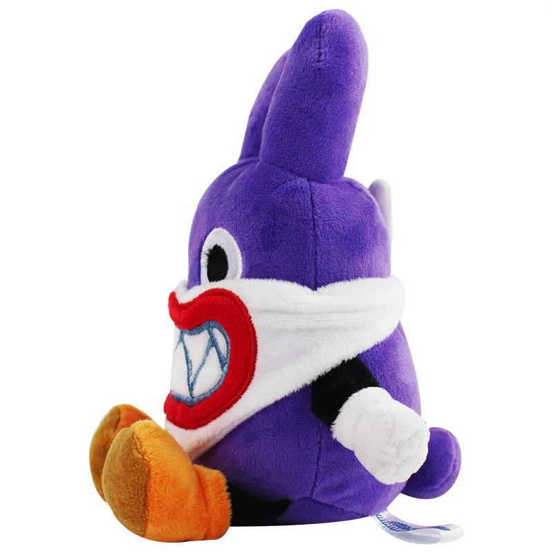 Gzjdtkj Pupazzo di pezza 22cm Ladro Coniglio Coniglio Invisibile nabbit Peluche Giocattoli di Peluche morbide Bambole ripiene