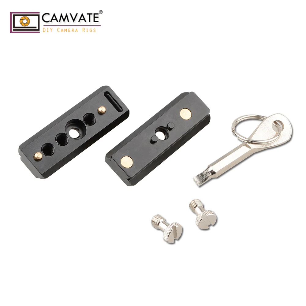 Trilho de Segurança Parafuso para Smallhd 58mm de Comprimento com 1 Camvate Liberação Rápida Nato 4 -20 700 Monitor 701 Lite 702 Brilhante - - Image 4