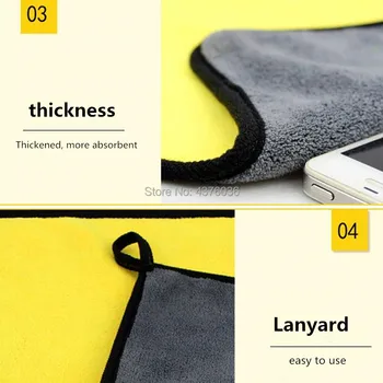 

2019 hot car wash microfiber towel FOR hyundai vw gol ford passat b6 fiat stilo jeep compass 2018 peugeot 208 bmw f30 e46