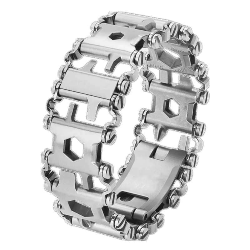 

Kindsgoods Wearable Multi-tool TREAD Features 29 Tools & Customizable Links