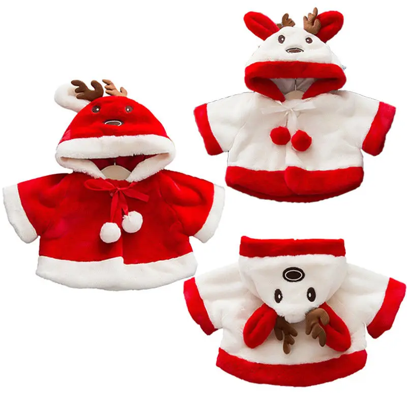 

Newborn Baby Winter Warm Coats Infant Girls Boys Cute Cartoon Coat Fleece Fur Jacket Toddler Hooded Princess Outwears Costumes