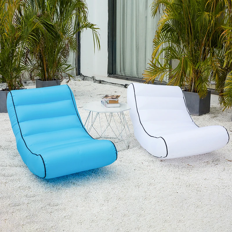 Воздушный мешок фасоли надувной диван Кресло-мешок