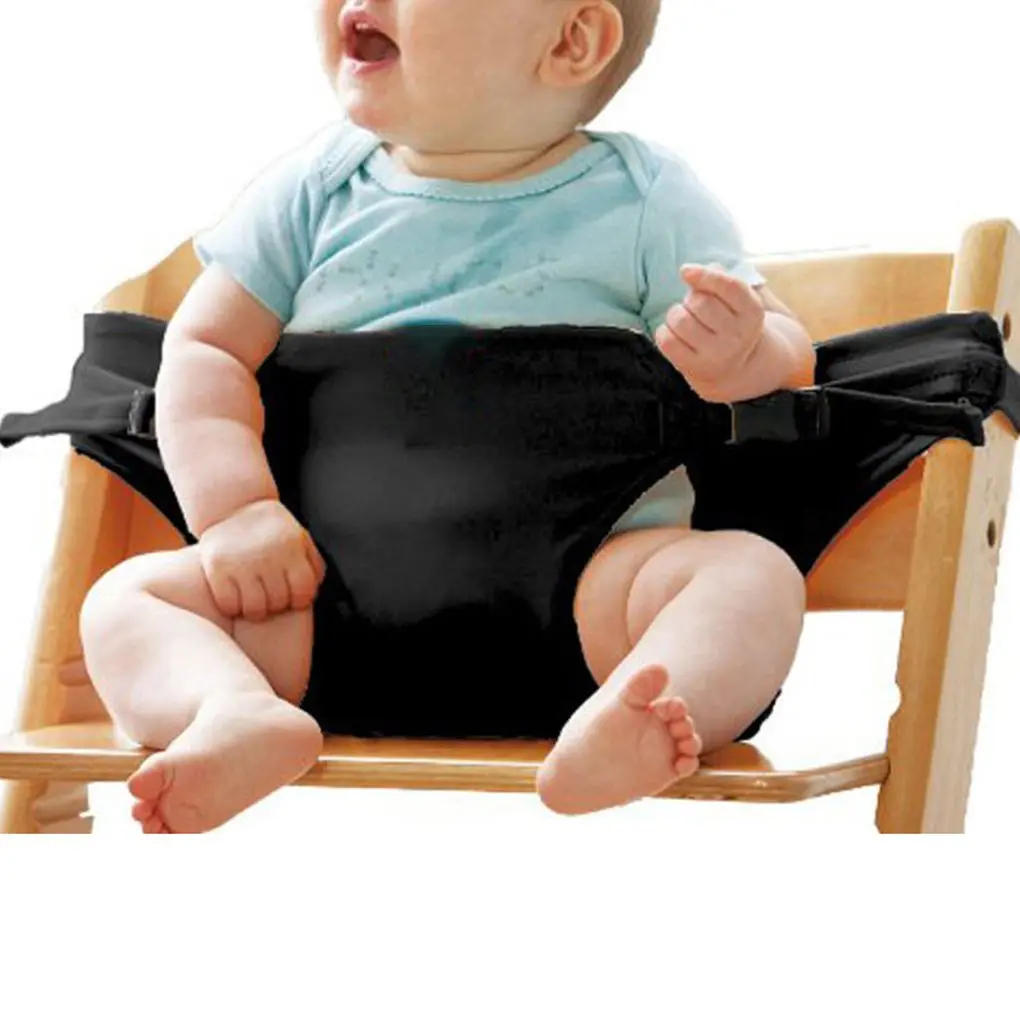 Детская сумка стул портативный младенческой кормления ремень безопасности автокресла складной моющийся обеденный Ланч Кормления Жгут высокий стул - Цвет: 7