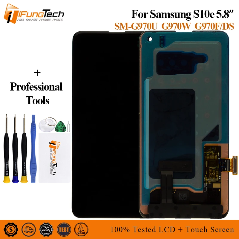 

For Samsung Galaxy S10 e LCD G970F/DS G970U G970W SM-G9700 Display with frame Touch Screen Digitizer For SAMSUNG S10e lcd