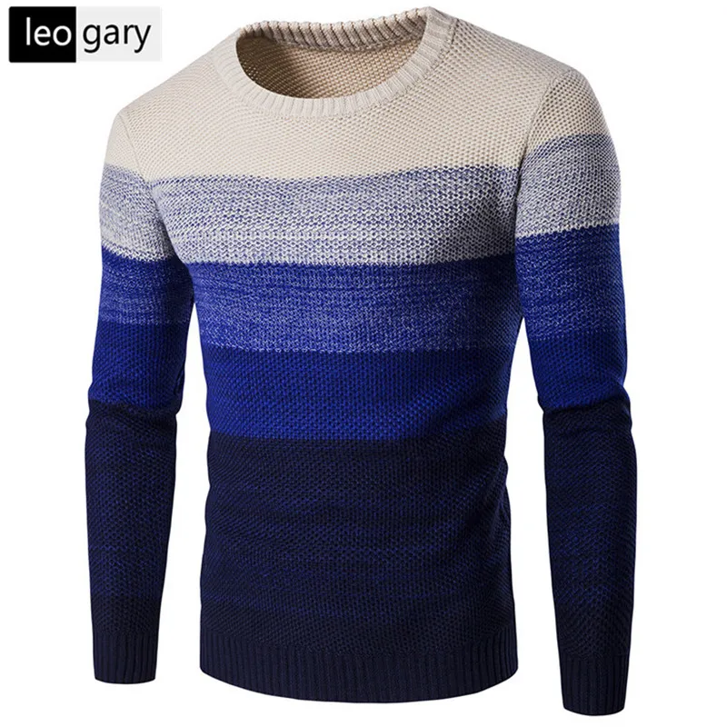 Buy European Style Men's O neck Sweater Winter Warm