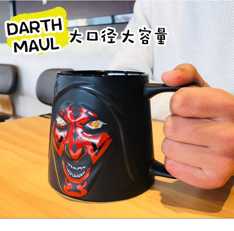 OUSSIRRRO Звездные войны кружка Дарт Мол R2D2 BB Дарт Вейдер 3D кофе и напиток термоустойчивая чашка производство керамики