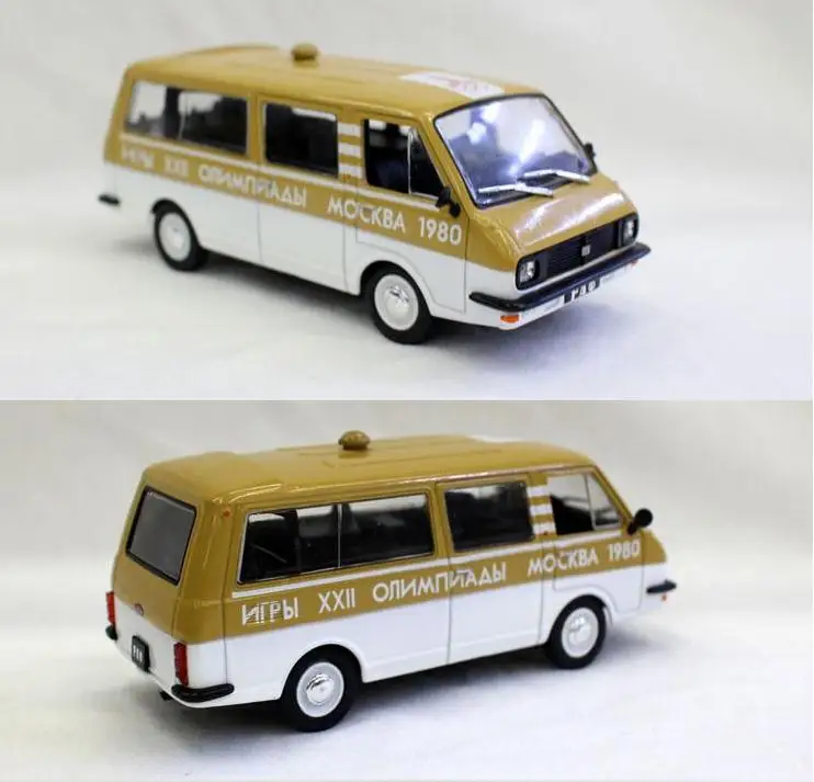 Koop 143 schaal legering model auto, hoge simulatie Moskou winter Olympische commemorial auto, metalen gietstukken, speelgoed voertuig, gratis verzending