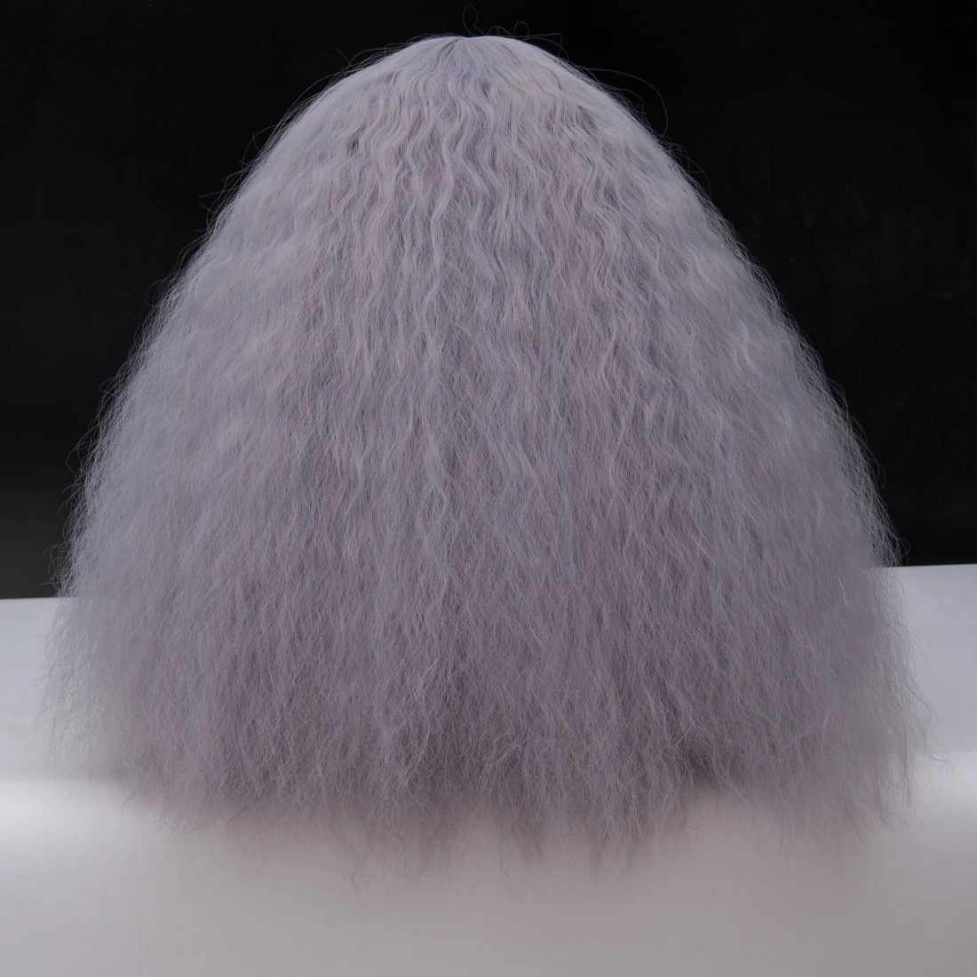 Similler 1" афро женские короткие кудрявые вьющиеся волосы синтетические парики термостойкие волокна для Хэллоуина Косплей Черный 8 цветов - Цвет: qi14
