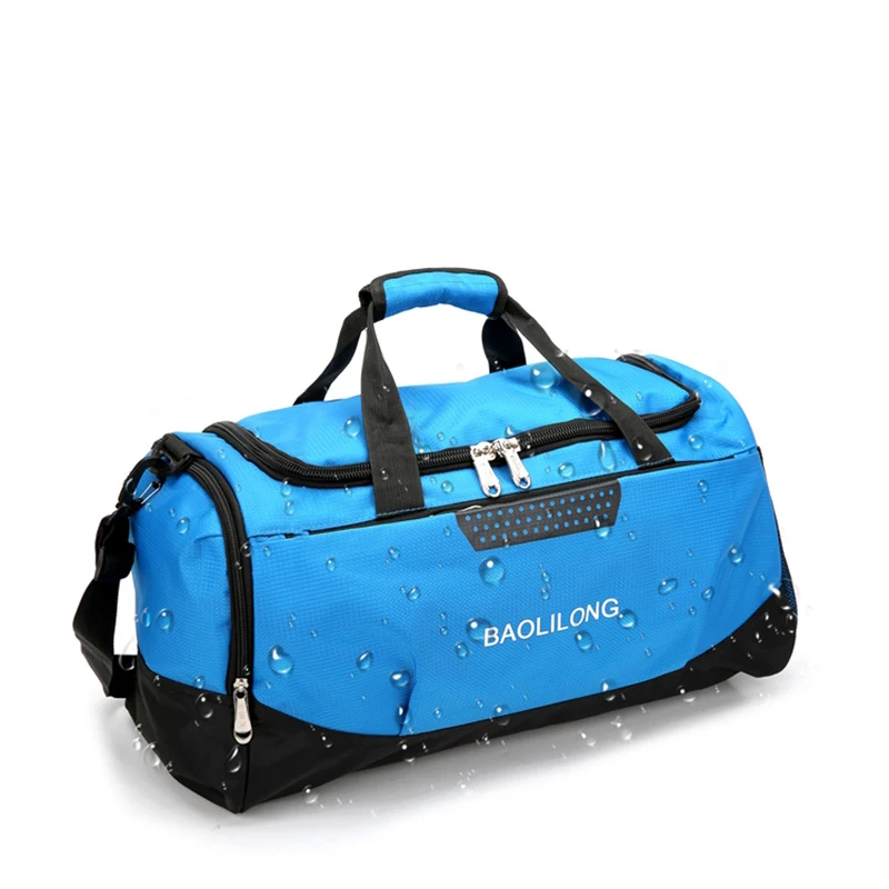 

Professional Large Sports Bag Waterproof Gym Bag Polyester Men/Women Large Capacity Packable Duffle Sports Bag Travel Backpack